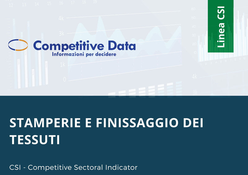 Report CSI Stamperie e Finissaggio dei Tessuti: i trend principali dell'edizione 2022-2023